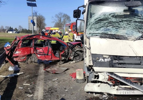Tragedia na DK60. W wypadku zginęło dziecko