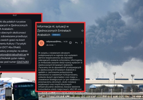 Polak narzekał na brak informacji od MSZ. Pokazał nam pierwsze wiadomości