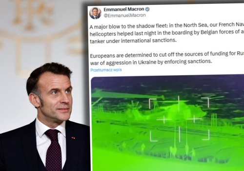 Spektakularna akcja na morzu. Zatrzymano rosyjski tankowiec. 