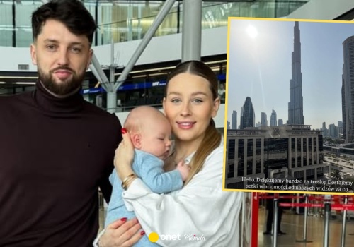Andziaks z partnerem i dziećmi przebywają w Dubaju. Mówią o bezpieczeństwie