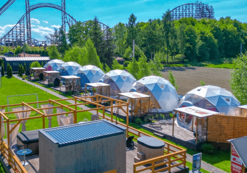 Energylandia na wyciągnięcie ręki 🎢 Domki tuż przy parku rozrywki 🎡🎠