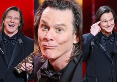 Dawno niewidziany Jim Carrey zaskakuje metamorfozą w Paryżu. 
