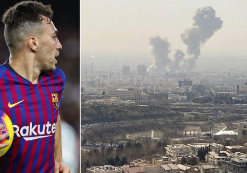 Uciekał z piekła, wyciągnęli go z samolotu. Była gwiazda Barcelony wyrwała się z bombardowanego Iranu