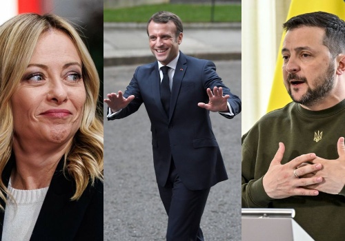 CBOS: wśród zagranicznych liderów Polacy najbardziej ufają Zełenskiemu, Macronowi i Meloni