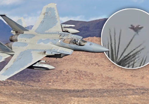 Amerykanie tracą samoloty. W sieci krąży film z katastrofy myśliwca F-15
