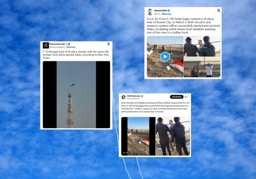 Kilka amerykańskich samolotów rozbiło się w Kuwejcie