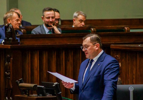 Minister Krajewski prezentuje „pasmo sukcesów” swojego resortu. „Mercosur to dziecko PiS”