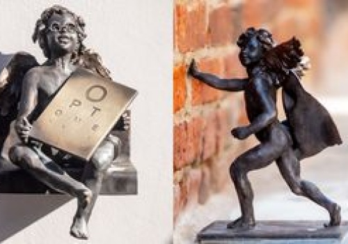 Nowe aniołki dbają o wzrok i podtrzymują Krzywą Wieżę