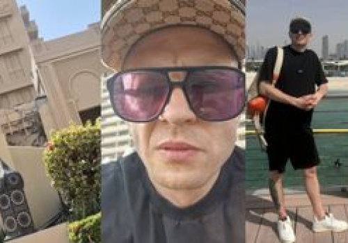 Polski raper TPS przebywa w Dubaju. Pokazał ZNISZCZENIA na budynkach