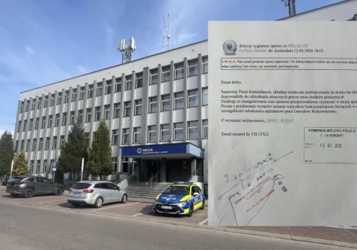 Dzięki reakcji policjantów odzyskała 50 tysięcy złotych. Do komendy przesłała list z podziękowaniami