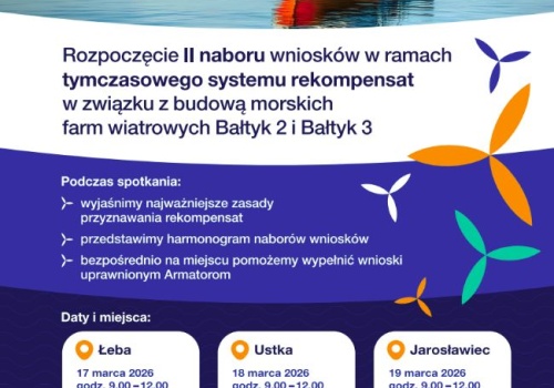Equinor i Polenergia organizują spotkanie informacyjne dla rybaków. Drugi nabór wniosków o rekompensaty