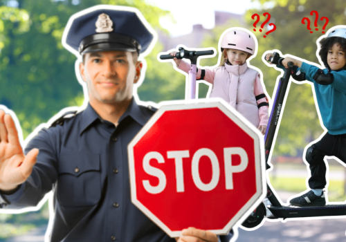 Dziecko na hulajnodze i 5000 zł kary. Przejażdżka, której nie chcesz pamiętać