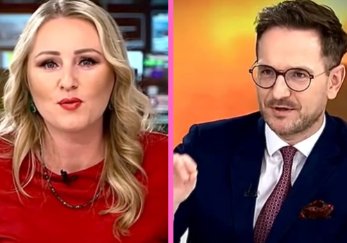 Waldemar Buda zrobił to na żywo w programie Borkowskiej. „Trzy sekundy mi to zajęło”