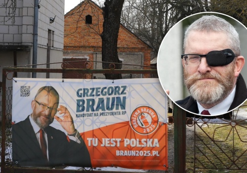 Podedwórze na Lubelszczyźnie. To tu mieszkają wyborcy Grzegorza Brauna?