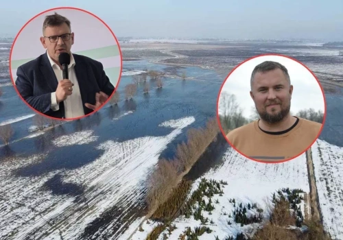 Nie wjadą z nawozami, nie posieją. Po pół roku pola znów pod wodą