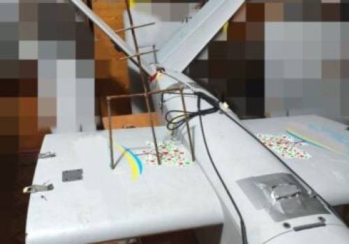 Tego jeszcze nie było. Rosjanie chcieli zestrzelić ukraińskiego drona trójzębem