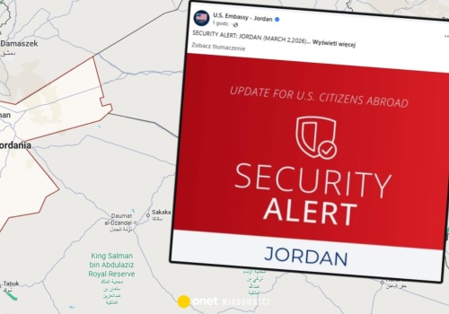 USA ewakuują personel ambasady w Jordanii. 