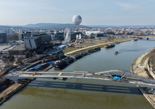 Nowa kładka nad Wisłą w Krakowie. Jest propozycja nazwy