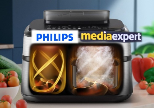 Ten air fryer to jest dopiero zdrowy, bo gotuje na parze. A teraz potaniał