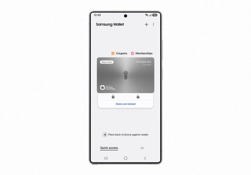 Samsung wprowadza Digital Home Key z obsługą UWB i NFC
