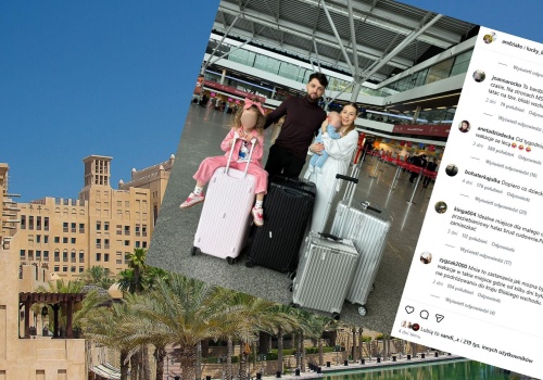 Zabrali dzieci na wakacje do Dubaju. W tle wojna, rodzice na basenie. 