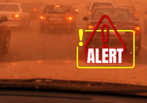 Ogromna chmura brunatnego pyłu nadciąga nad Niemcy