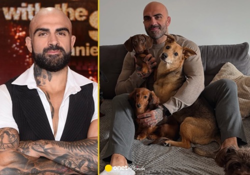 Akop Szostak opiekuje się psem byłej. 