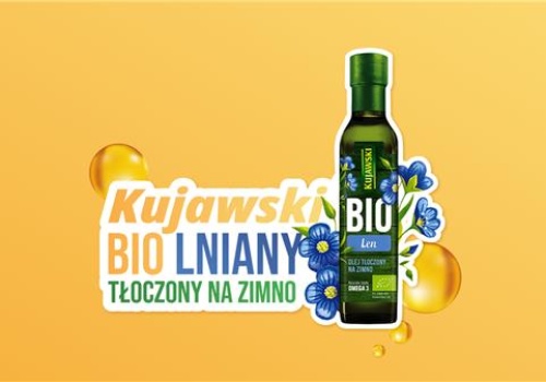 Nowa nagroda w aplikacji Olejomaty: olej Kujawski BIO lniany