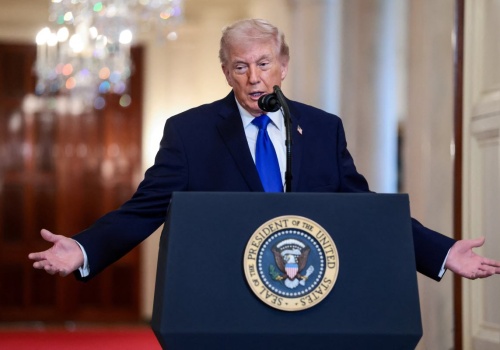 Donald Trump o Iranie: Chcą rozmawiać. Powiedziałem: 