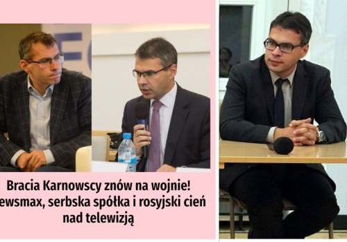 Michał Karnowski wściekły na publikację BlaskOnline. 