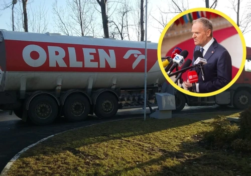 Gwałtowna reakcja na słowa Tuska. Akcje Orlenu ostro w dół