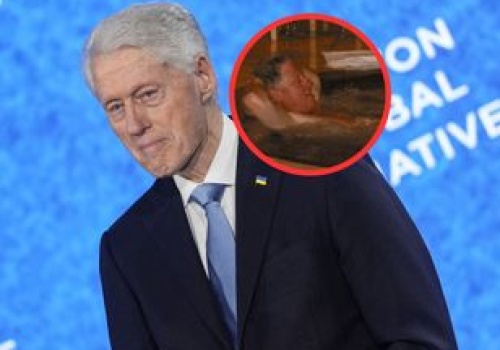 Bill Clinton o kontrowersyjnym zdjęciu w jacuzzi. Zdradza kontekst