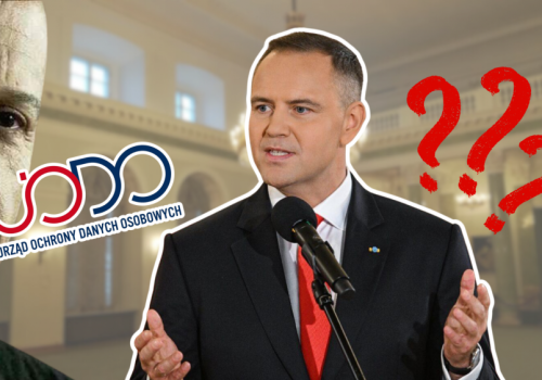 UODO nakłada karę na komitet Nawrockiego. Politycy nie mają taryfy ulgowej