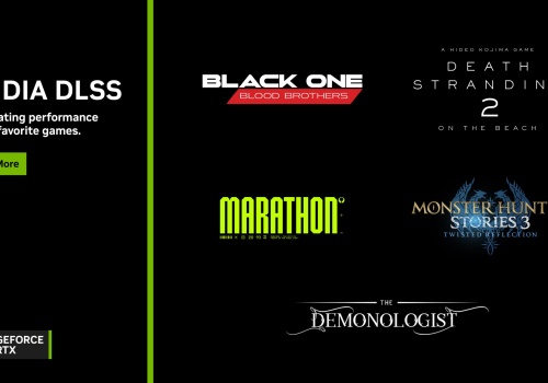 DLSS w Death Stranding 2: On the Beach, Marathon oraz Monster Hunter Stories 3: Twisted Reflection