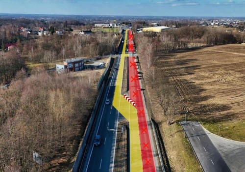 Utrudnienia na DK1 w Czechowicach-Dziedzicach