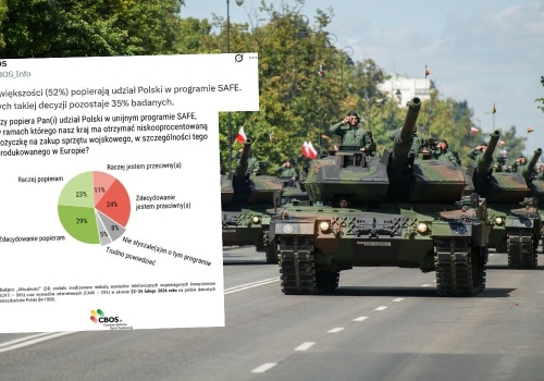 Sondaż: większość Polaków popiera przystąpienie do programu SAFE