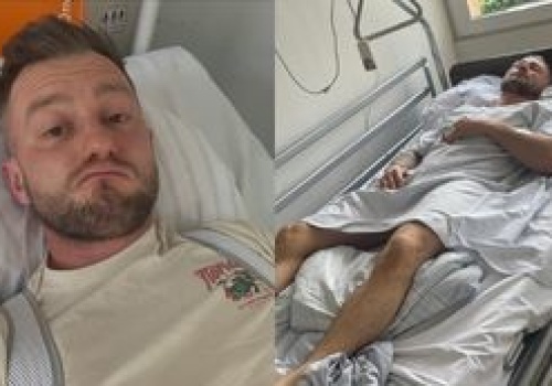 Albert Lorenz, który złamał kręgosłup w show Polsatu, szykuje się do drugiej operacji: 