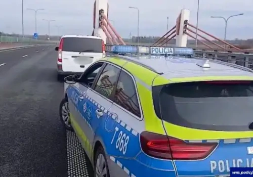 O krok od tragedii na S5. 65-latek pędził pod prąd drogą ekspresową