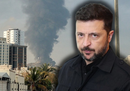 Zełenski ujawnił w sprawie Bliskiego Wschodu. 