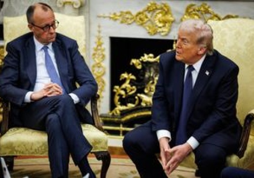 Wpadka Trumpa na spotkaniu z Merzem. Siostrzenica prezydenta grzmi