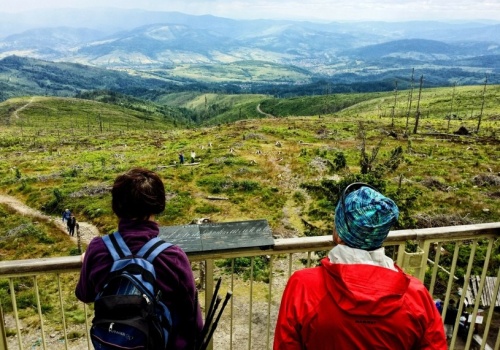 Idealna trasa na wiosenną wycieczkę. Wejście łatwe, a widok z wieży robi wrażenie