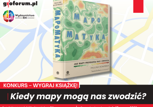 KONKURS  Wygraj książkę o związku matematyki i kartografii