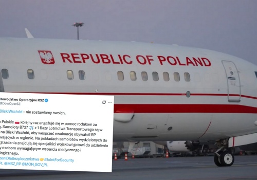 Rozpoczęła się akcja ewakuacyjna z Bliskiego Wschodu, po Polaków poleciały samoloty wojskowe