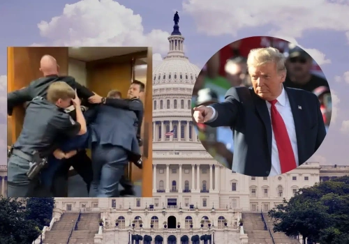 Weteran marines protestuje: „Nikt nie chce walczyć za Izrael”. Służby siłą wyprowadziły go z Senatu