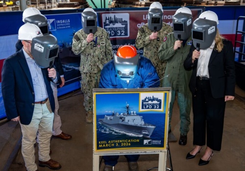 Położono stępkę pod okręt desantowy-dok dla US Navy, przyszły USS Philadelphia (LPD 32)