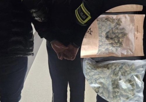 Miał przy sobie 230 g marihuany. Grozi mu do dziesięciu lat więzienia