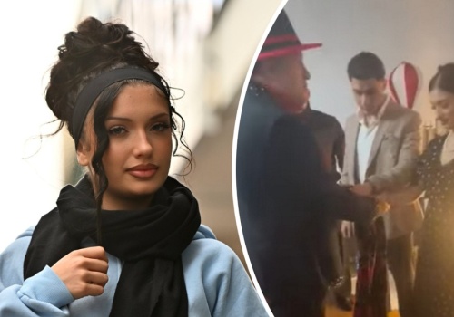 100 metrów falban, jedwabie i szyfony. Tak może wyglądać suknia ślubna Viki Gabor