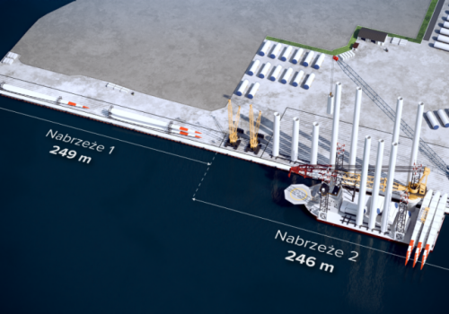 Terminal Instalacyjny dla MEW w Świnoujściu już działa