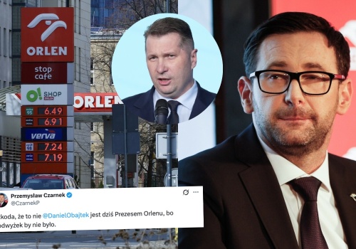 Czarnek: gdyby to Obajtek był dziś prezesem Orlenu, paliwo by nie drożało