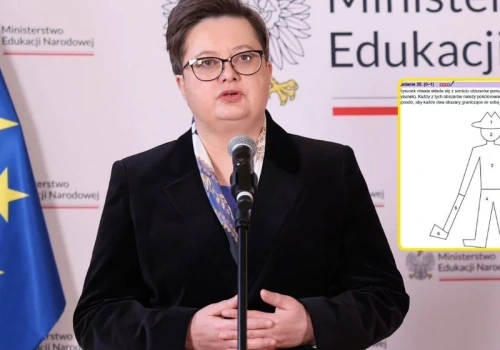 Nawiązanie do popularnego żartu na próbnej maturze. Wiceszefowa MEN odbija piłeczkę